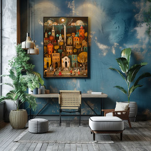 Póster Buenos Aires: Paris of South America - Whimsical