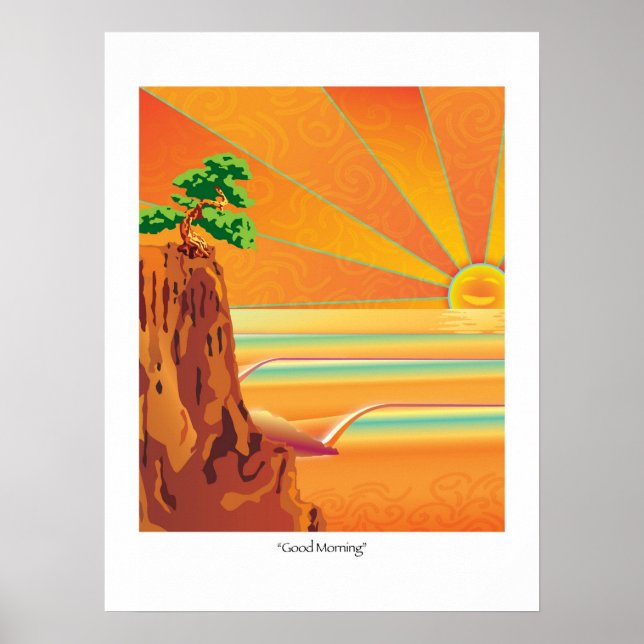 Póster Buenos días (Frente)