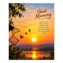 Buenos Días – Abraza la Paz y Deja Ir