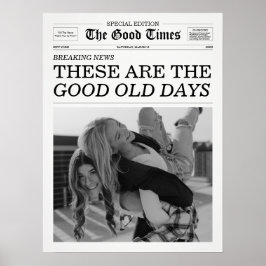Póster Buenos días al periódico Good Times
