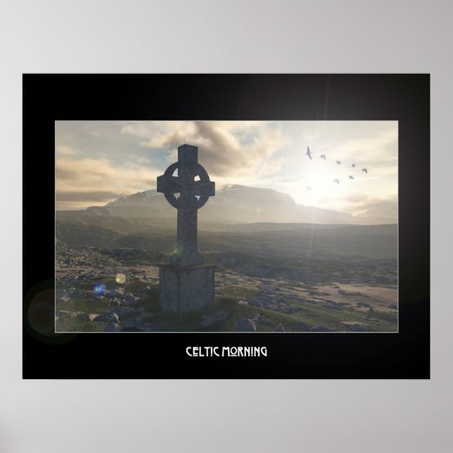 Póster Buenos días celtas (Frente)