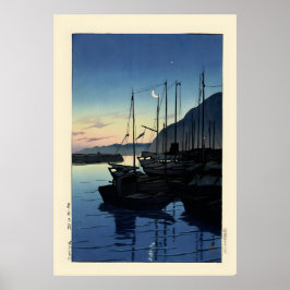 Póster Buenos días en Beppu por Hasui