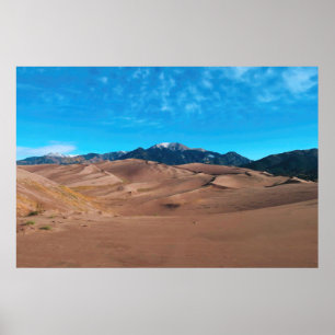 Póster Buenos días en el campo de las dunas