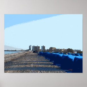Póster Buenos Días En La Playa 7292 - Clearwater, FL