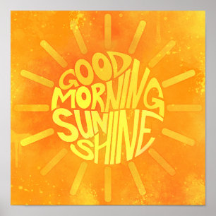 Póster Buenos Días, Sunshine!