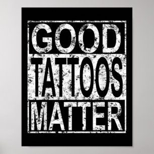 Póster Buenos tatuajes tatuaje tradicional divertido tatu