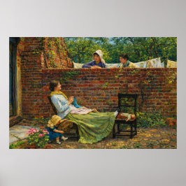 Póster Buenos vecinos de John William Waterhouse