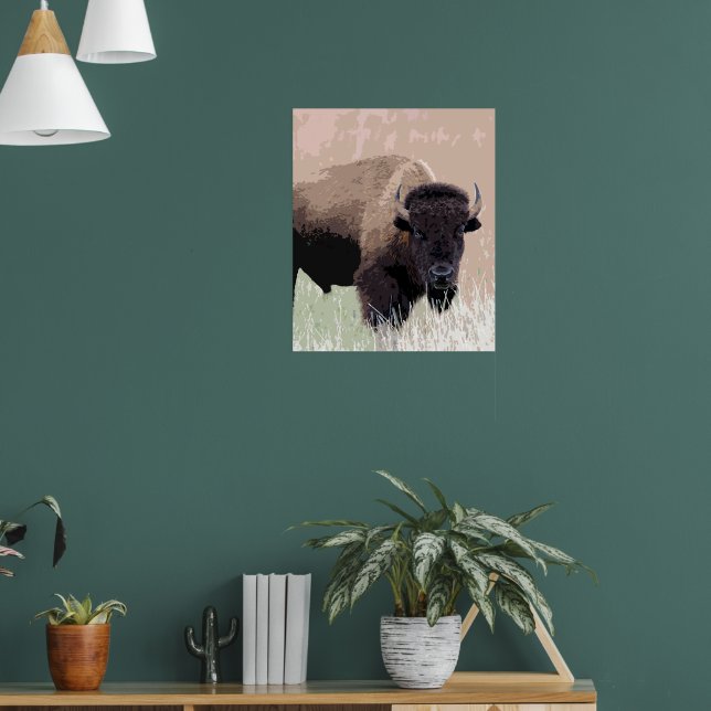 Póster Búfalo / Bison (Salón 1)