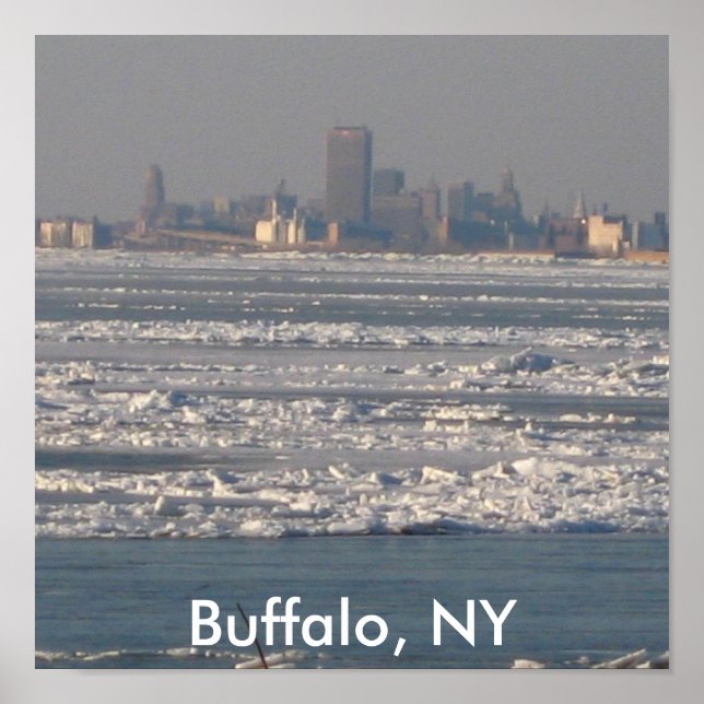 Póster Búfalo, NY (Frente)