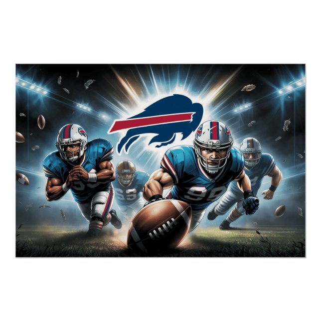 Póster Buffalo Bills 2 (Anverso)