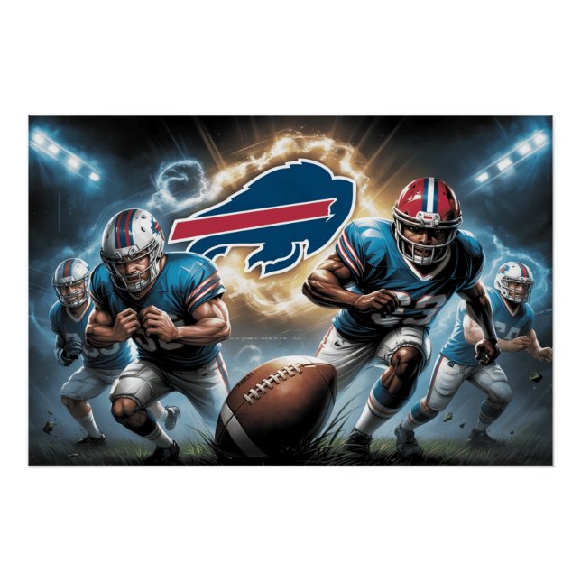 Póster Buffalo Bills 3 (Anverso)