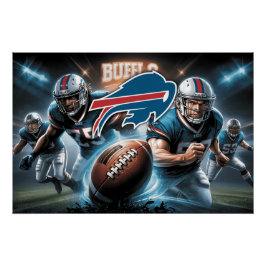 Póster Buffalo Bills 4