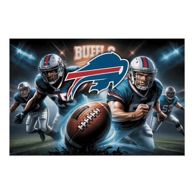Póster Buffalo Bills 4 (Anverso)
