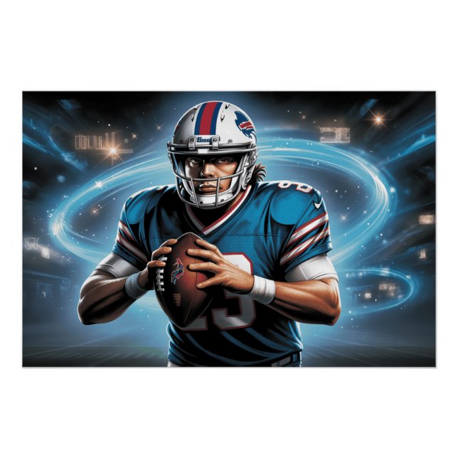 Póster Buffalo Bills 6 (Anverso)
