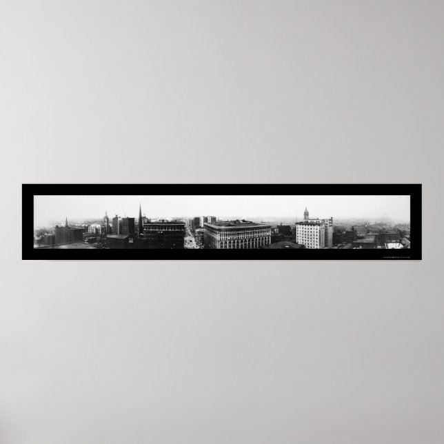 Póster Buffalo New York Photo 1909 (Frente)