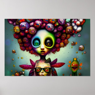 Póster Bug Egg Head Ricaso Nightmare Series
