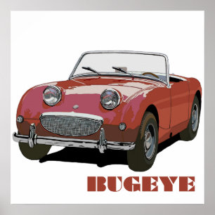 Póster Bugeye rojo