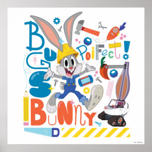 Póster BUGS BUNNY BUILDERS™  Herramientas de trabajo de B