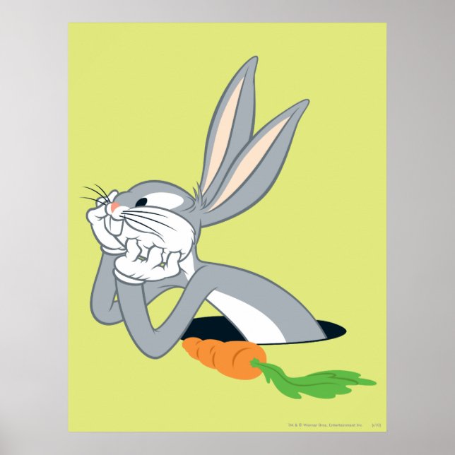 Póster BUGS BUNNY™ con zanja (Frente)