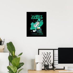 Póster BUGS BUNNY™ Conejo Afortunado