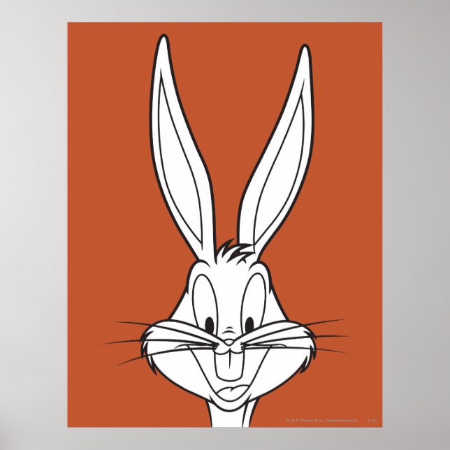 Póster BUGS BUNNY™ Face Sonriente (Frente)