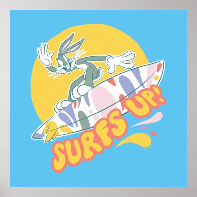 Póster BUGS BUNNY™ - ¡Surfs Up! (Frente)