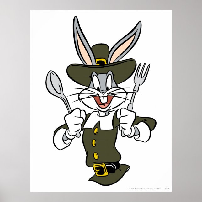 Póster BUGS BUNNY™ Tiempo de Festín (Frente)