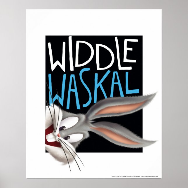 Póster BUGS BUNNY™ - Waskal de vigas (Frente)