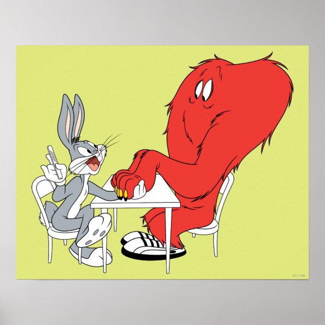 Póster BUGS BUNNY™ y Gossamer 2 (Frente)