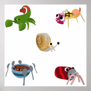 Póster Bugsnax Mejor Paquete De Bugsnax Para Los Fans DM