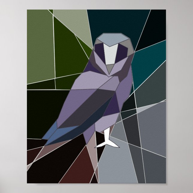 Póster búho (Frente)