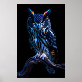 Póster Búho Hermoso