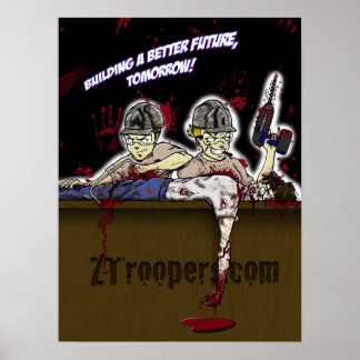 Póster Building a better future, tomorrow! Poster