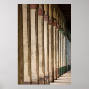 Póster Building columns, Havana, Cuba