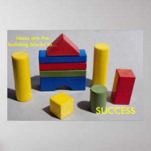 Póster Building success by tdgallery