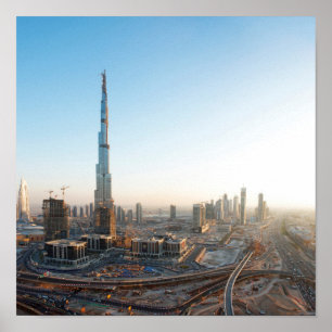Póster Buildings Along Sheikh Zayed Road, Dubai 2
