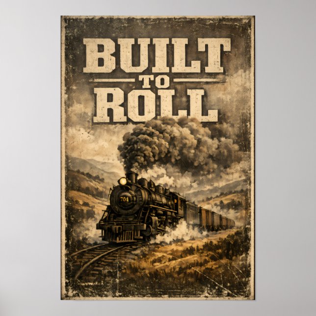 Póster Built to Roll (Frente)