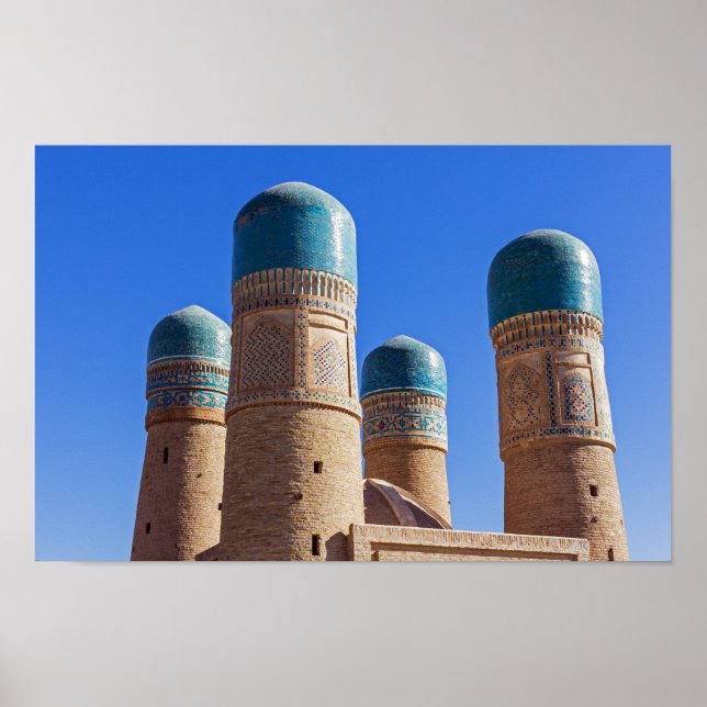 Póster Bukhara, Uzbekistán - Chor Menor Madrassah (Frente)