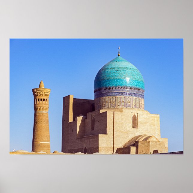 Póster Bukhara, Uzbekistan -  Kalyan mosque (Frente)