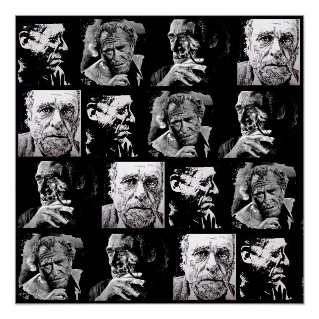 Póster BUKOWSKI - 4 faces (Anverso)