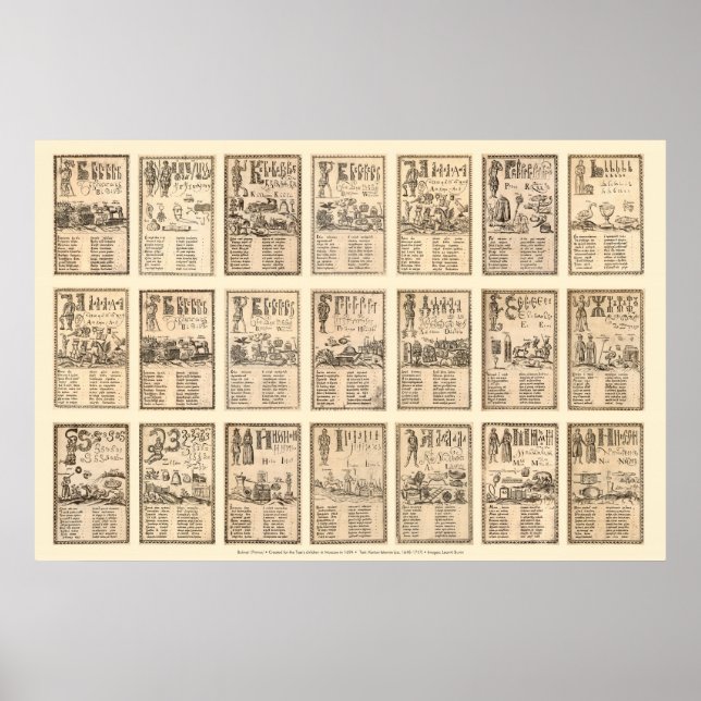 Póster BUKVAR' - Manual de Karion Istomin (Frente)