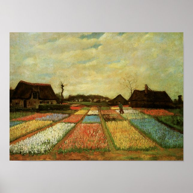 Póster Bulb Fields Holland (F186) Van Gogh Bella Artes (Frente)