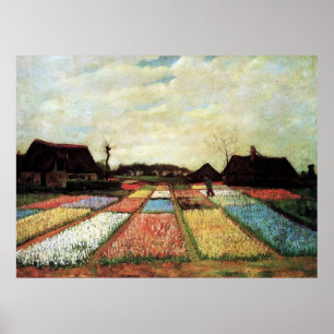 Póster Bulb Fields por Vincent van Gogh.