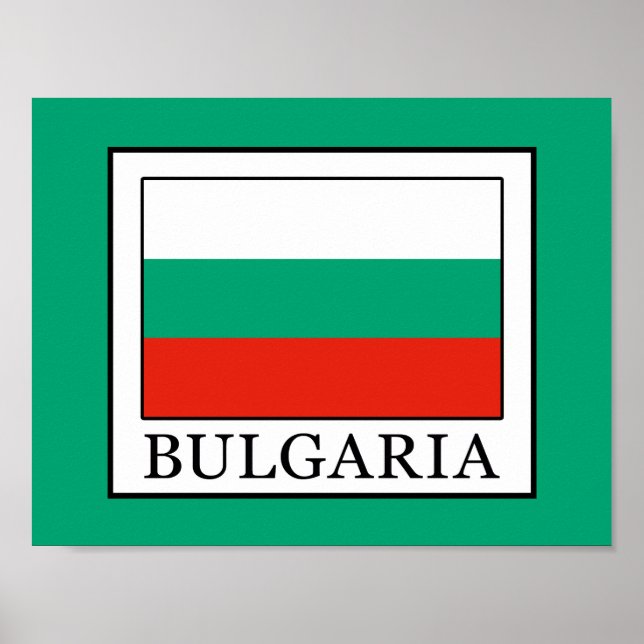 Póster Bulgaria (Frente)