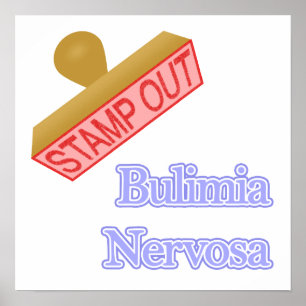 Póster Bulimia Nervosa