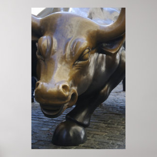Póster Bull de Wall Street