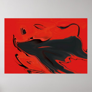 Póster Bull enojada