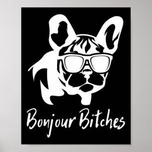 Póster Bulldog Bonjour Es