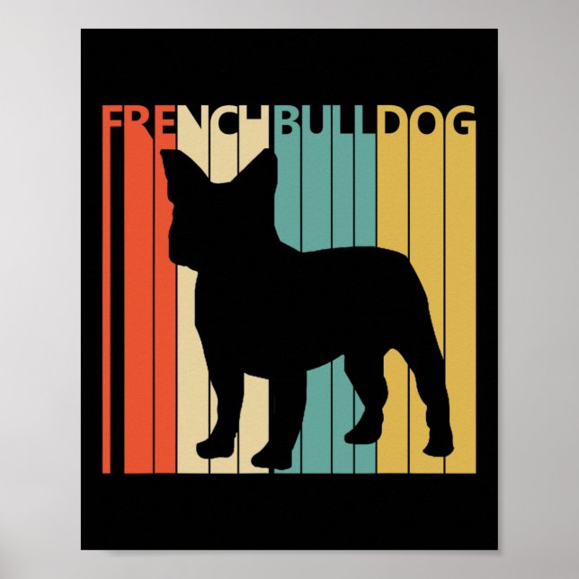 Póster Bulldog Frenchie (Frente)