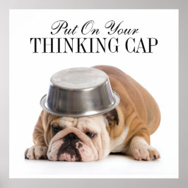 Póster Bulldog gracioso - Poster - srf